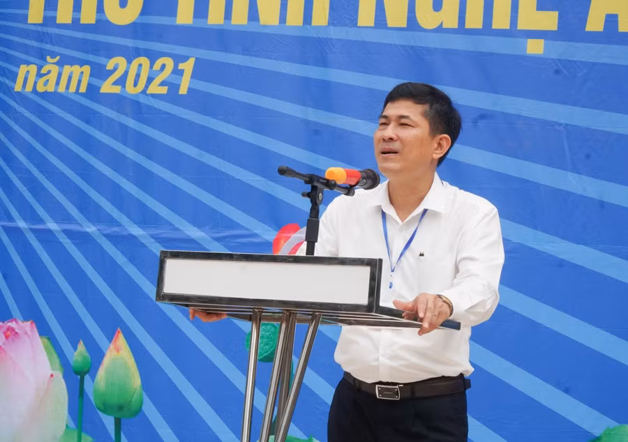 Ông Thái Văn Thành - Giám đốc Sở GD&amp;ĐT Nghệ An mong muốn cuộc thi sẽ để lại ký ức tuổi thơ đẹp đẽ cho học sinh