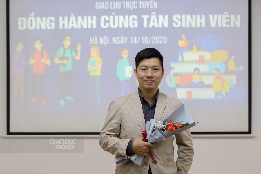 TS Phạm Huy Cường - Phó Trưởng phòng Chính trị và Công tác HSSV - Trường Đại học Khoa học xã hội và nhân văn (ĐHQG Hà Nội)