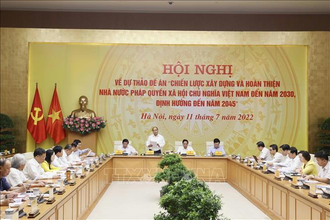 Chủ tịch nước Nguyễn Xuân Phúc phát biểu. Ảnh: Thống Nhất/TTXVN