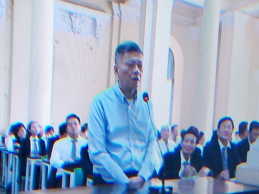 Bị cáo Chu Lập Cơ. (Ảnh: M.Q)