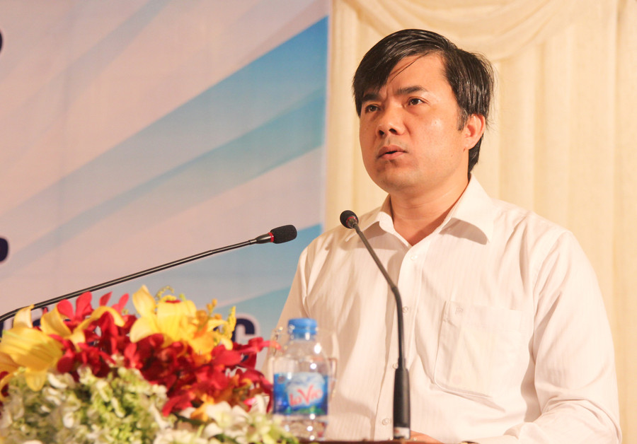 Phó Vụ trưởng phụ trách, Vụ Giáo dục Chính trị - Công tác HSSV, Bộ GD&ĐT phát biểu tại hội thảo Phó Vụ trưởng phụ trách, Vụ Giáo dục Chính trị - Công tác HSSV, Bộ GD&ĐT phát biểu tại hội thảo