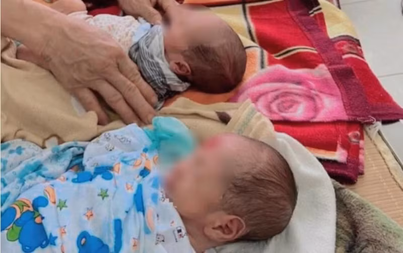 Hiện sức khoẻ của 2 bé rất tốt, được chăm sóc chu đáo.