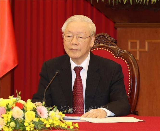 Tổng Bí thư Nguyễn Phú Trọng. Ảnh: Trí Dũng/TTXVN Tổng Bí thư Nguyễn Phú Trọng. Ảnh: Trí Dũng/TTXVN