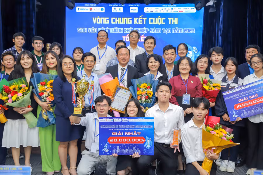 Các dự án được ban giám khảo đánh giá có nhiều điểm mới, khả thi. Ảnh: Hoàng Nga