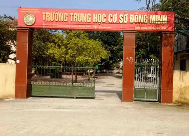 Trường Tiểu học và Trung học cơ sở Đông Minh, huyện Đông Sơn,Thanh Hóa.
