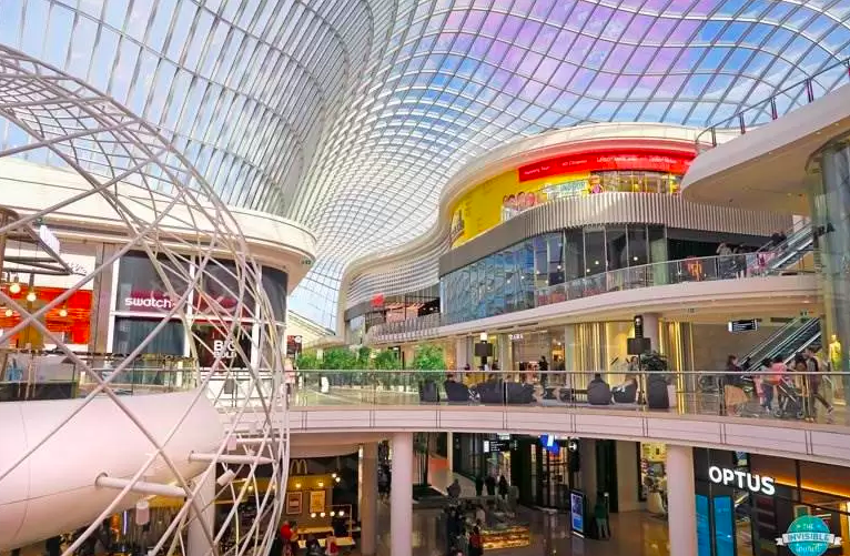 Kiến trúc độc đáo trong trung tâm thương mại ở Úc. Kiến trúc độc đáo trong trung tâm thương mại ở Úc.