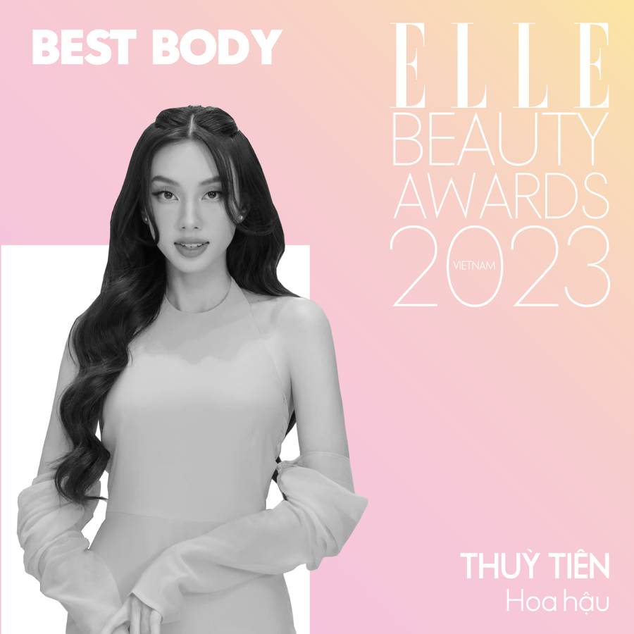 Hoa hậu Thùy Tiên ẵm trọn ở giải “Best Body” của Tạp chí danh tiếng ELLE.