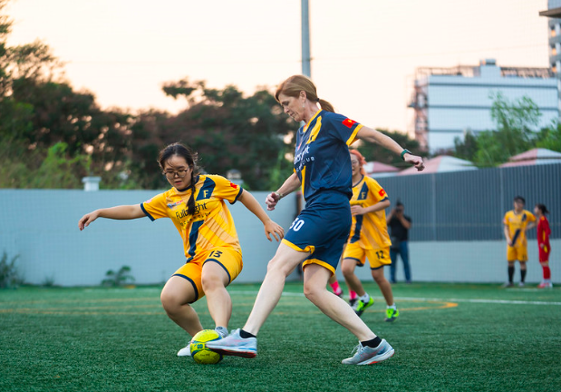 Tổng Giám đốc Power tham gia một trận giao lưu bóng đá cùng sinh viên Đại học Fulbright. Tổng Giám đốc Power tham gia một trận giao lưu bóng đá cùng sinh viên Đại học Fulbright.