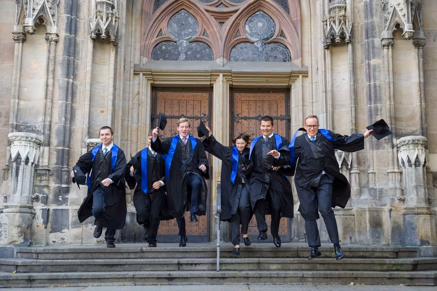 Các trường đại học ở Đức là nơi hội tụ của các cộng đồng lớn sinh viên từ khắp nơi trên thế giới.