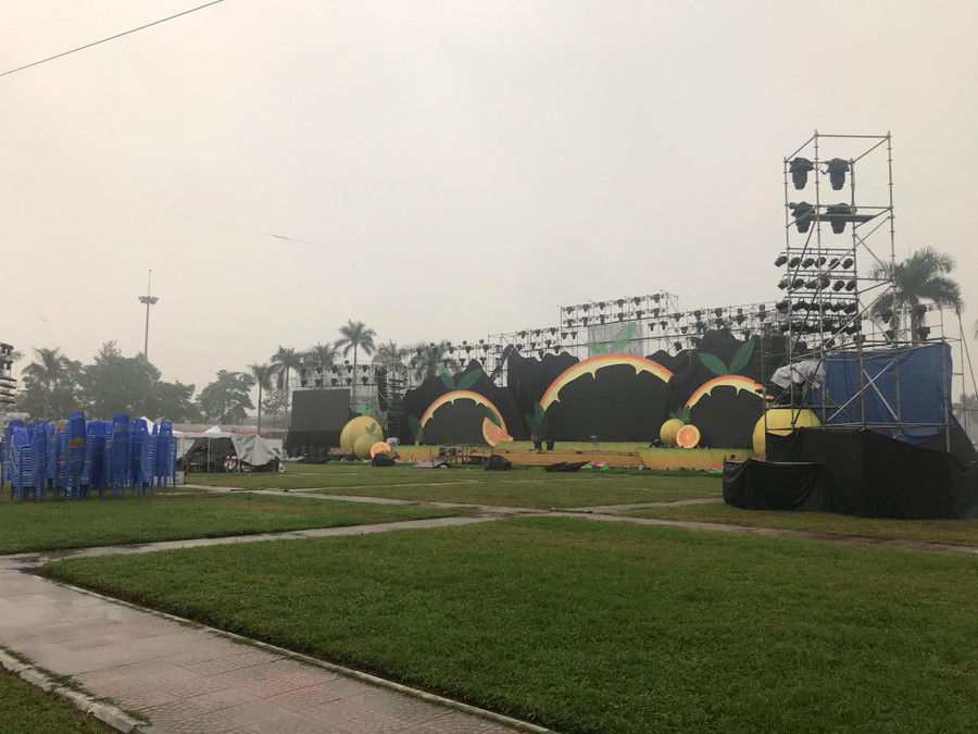 Trong lễ hội cam Vinh, vào tối 31/12 sẽ có chương trình nghệ thuật và bắn pháo hoa chào năm mới 2020 tại Quảng trường Hồ Chí Minh