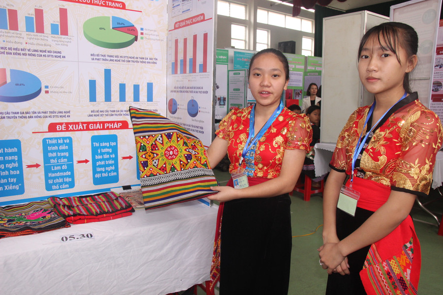 Dự án của học sinh Trường THPT DTNT Nghệ An giành giải Nhất