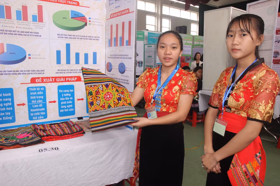 Dự án của học sinh Trường THPT DTNT Nghệ An giành giải Nhất