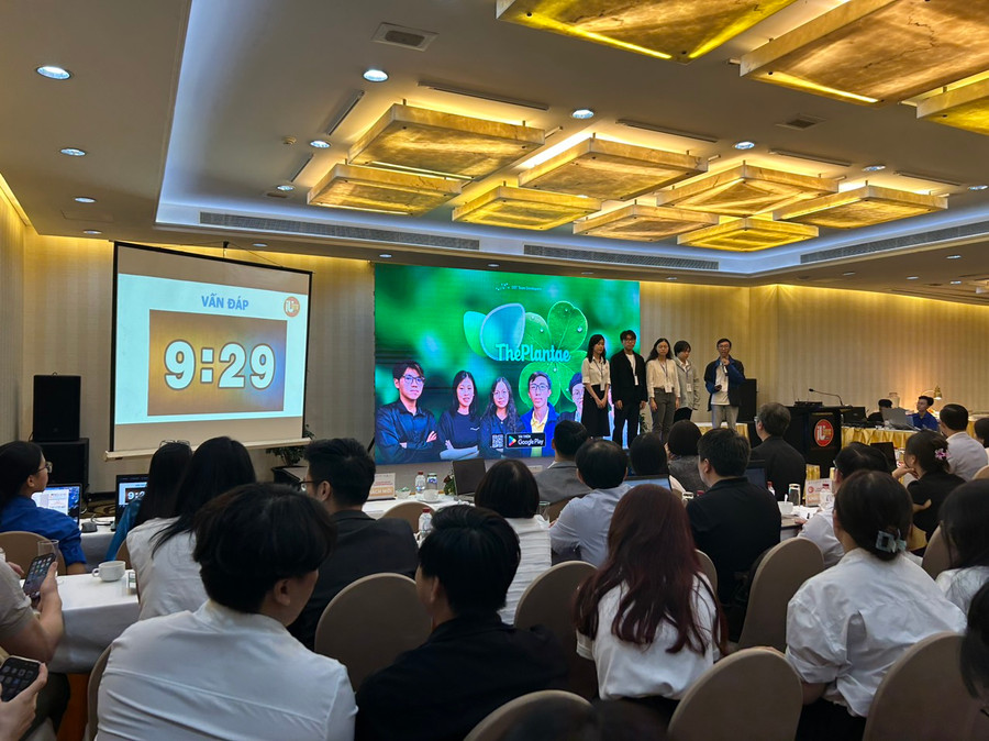 Vòng chung kết IU Startup Demo Day 2024 diễn ra ngày 25/5. Ảnh: BTC Vòng chung kết IU Startup Demo Day 2024 diễn ra ngày 25/5. Ảnh: BTC