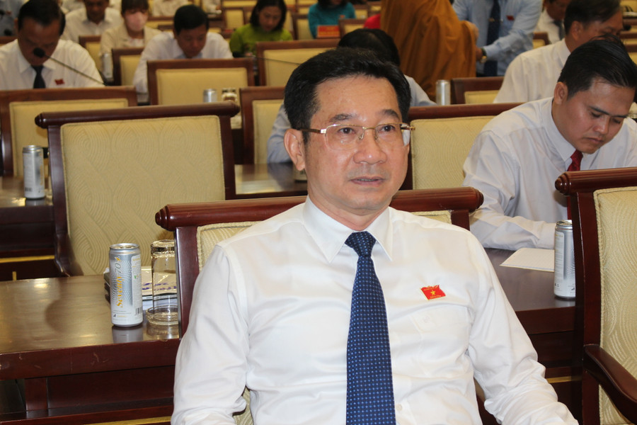 Ông Dương Ngọc Hải tại kỳ họp thứ 15, HĐND TPHCM khóa X. (Ảnh: Thành Nhân). Ông Dương Ngọc Hải tại kỳ họp thứ 15, HĐND TPHCM khóa X. (Ảnh: Thành Nhân).