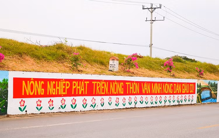 Những tuyến đê không chỉ bảo đảm an toàn chống lũ mà còn là những công trình văn hóa xanh, sạch, đẹp, góp phần xây dựng nông thôn mới.