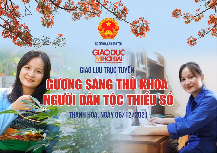 Giao lưu trực tuyến “Gương sáng thủ khoa người dân tộc thiểu số”