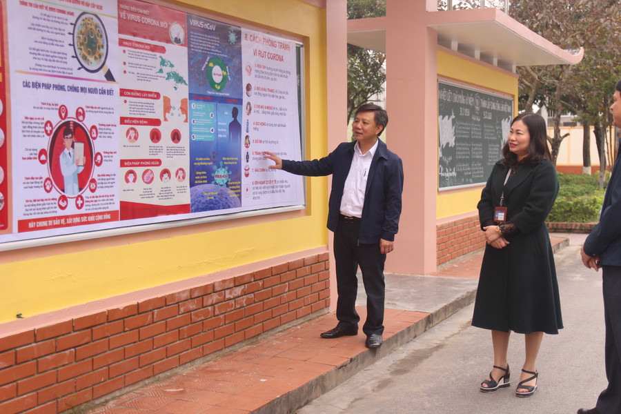Các trường tích cực công tác tuyên truyền đến học sinh, phụ huynh trong thời điểm dịch bệnh vẫn đang diễn biến
