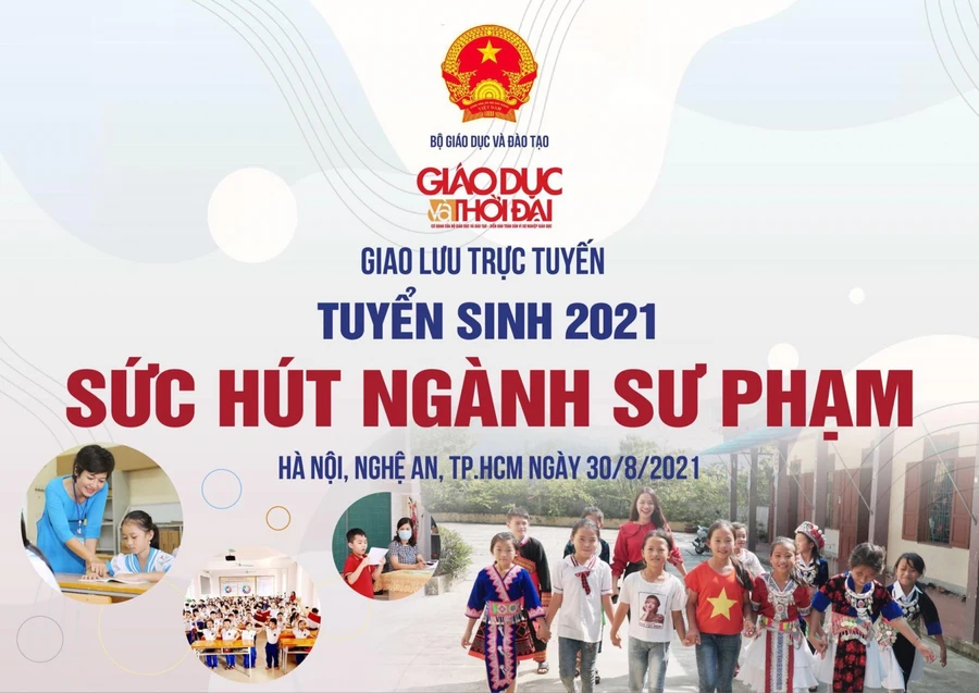 Giao lưu trực tuyến “Sức hút ngành Sư phạm”