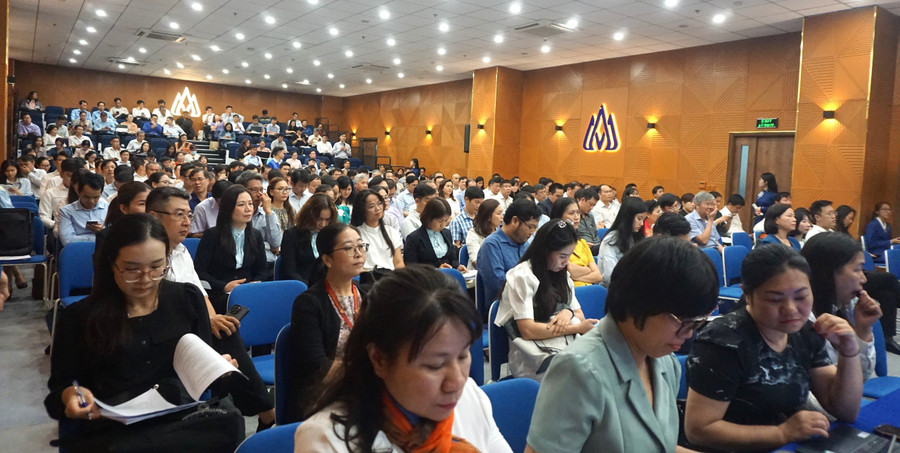 Các đại biểu tham dự hội nghị. Ảnh: Minh Nhật Các đại biểu tham dự hội nghị. Ảnh: Minh Nhật