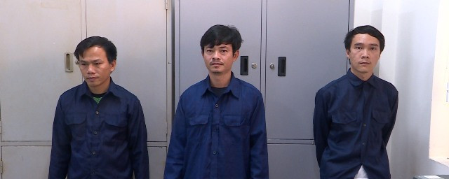 Bạch Tấn Cường, Nguyễn Vĩnh Hoà, Võ Thanh Tuấn. (Ảnh: Công an TPHCM) Bạch Tấn Cường, Nguyễn Vĩnh Hoà, Võ Thanh Tuấn. (Ảnh: Công an TPHCM)