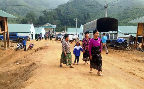 Khu TĐC Sa Ná được xây dựng khẩn trương và đưa vào sử dụng đúng kế hoạch.