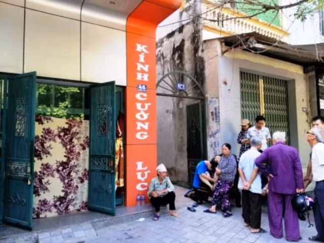 Ngôi nhà 46, phố Hải Thượng Lãn Ông, phường Đông Vệ, TP.Thanh Hóa - nơi xảy ra vụ án mạng.