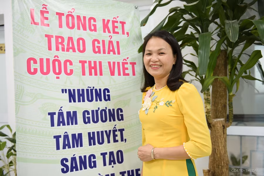 Cô Nguyễn Thị Thu Hằng- Giáo viên Trường Tiểu học Nông Nghiệp, huyện Gia Lâm, Hà Nội