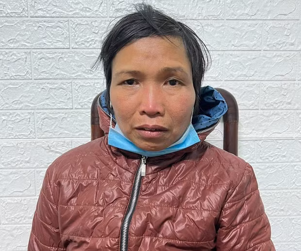 Nghi phạm Nguyễn Thị Cần. Ảnh: Công an tỉnh Tuyên Quang 