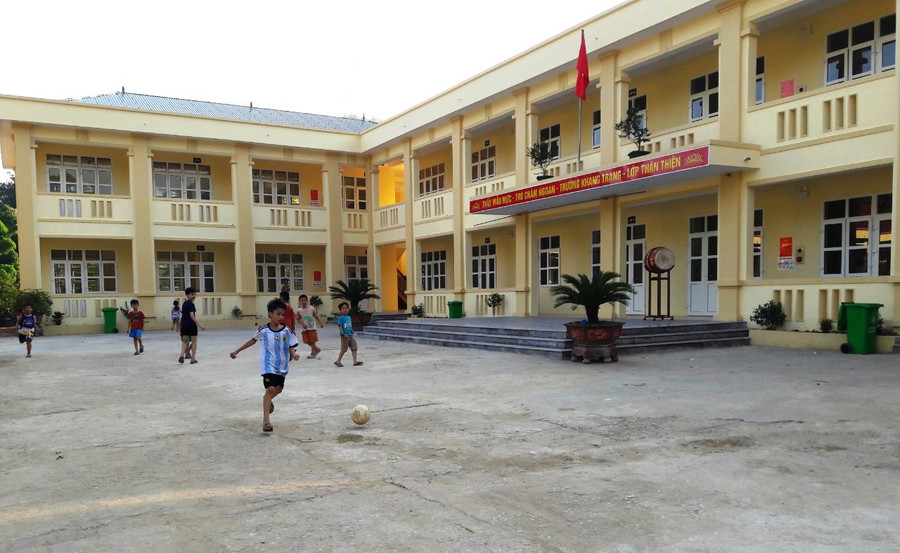 Trường TH&THCS thị trấn Mường Lát (Thanh Hóa) được đầu tư xây dựng mới.Ảnh: TL. Trường TH&THCS thị trấn Mường Lát (Thanh Hóa) được đầu tư xây dựng mới.Ảnh: TL.