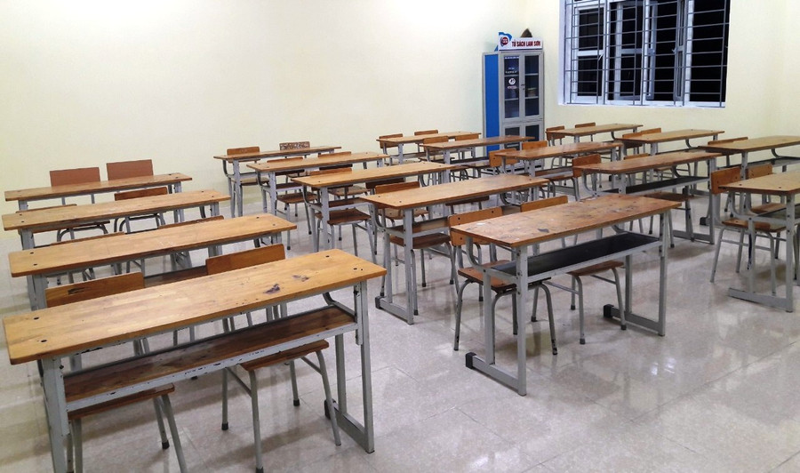 Lớp học Trường TH&THCS thị trấn Mường Lát (Thanh Hóa) rất khang trang, sạch sẽ. Ảnh: TL. Lớp học Trường TH&THCS thị trấn Mường Lát (Thanh Hóa) rất khang trang, sạch sẽ. Ảnh: TL.