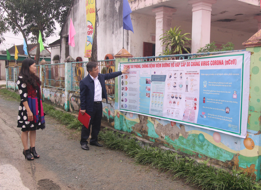 Các trường học tăng cường tuyên truyền về dịch bệnh do virus COVID-19 Các trường học tăng cường tuyên truyền về dịch bệnh do virus COVID-19