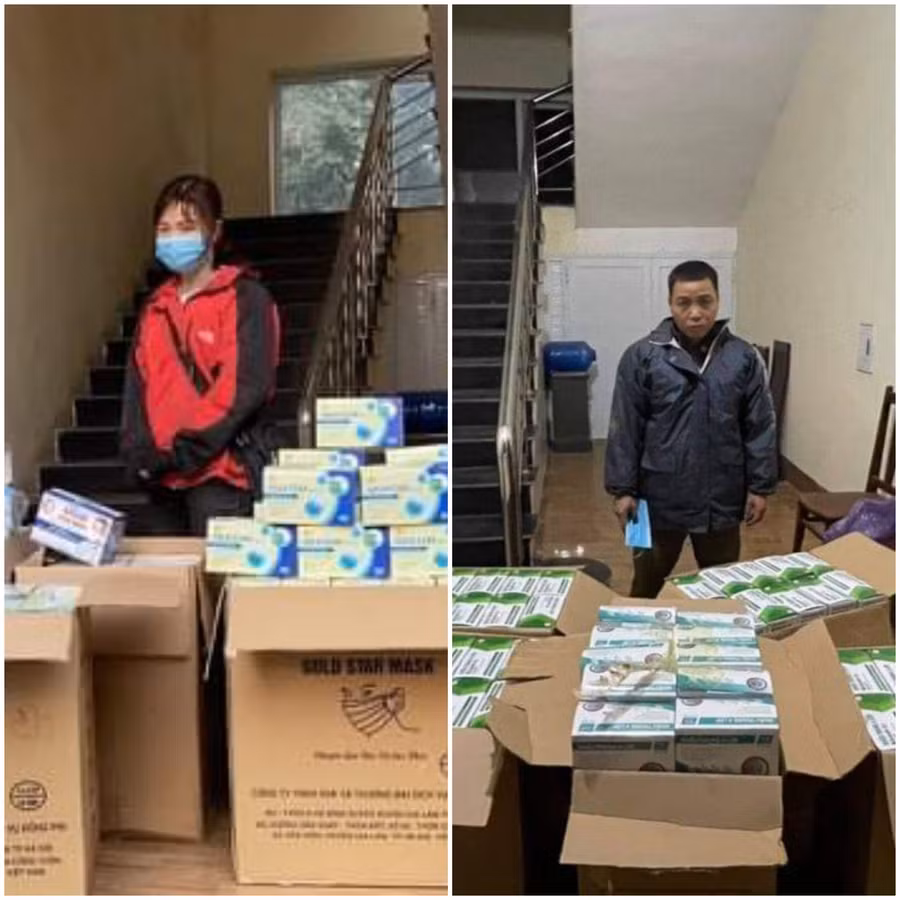 Gần 30.000 khẩu trang không rõ nguồn gốc bị tạm giữ.