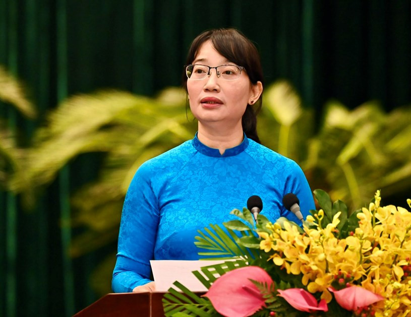 Bà Trần Thị Diệu Thúy. (Ảnh: TTBC TPHCM) Bà Trần Thị Diệu Thúy. (Ảnh: TTBC TPHCM)