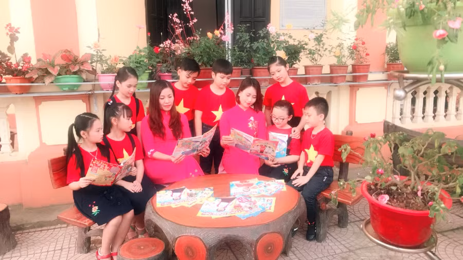 Công tác giáo dục đạo đức, lối sống cho học sinh được Trường TH Vân Phú thực hiện linh hoạt