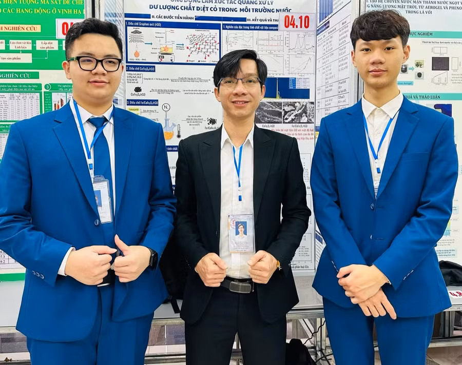 Nhóm dự án của thầy và trò Trường THPT Chuyên Tuyên Quang được chọn đi tham dự Hội thi KHKT Quốc tế tại Mỹ vào tháng 5/2024.