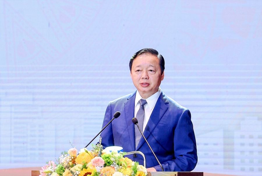 Phó Thủ tướng Trần Hồng Hà phát biểu tại hội nghị. Phó Thủ tướng Trần Hồng Hà phát biểu tại hội nghị.