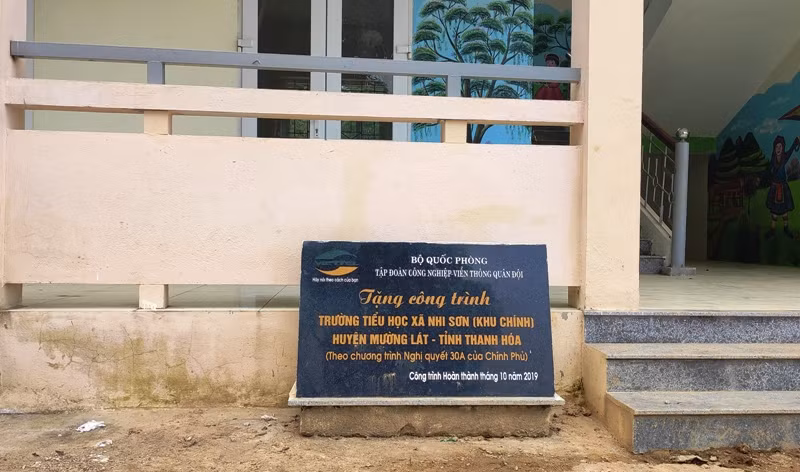 Công trình này mới đưa vào sửa dụng chưa đầy một năm.