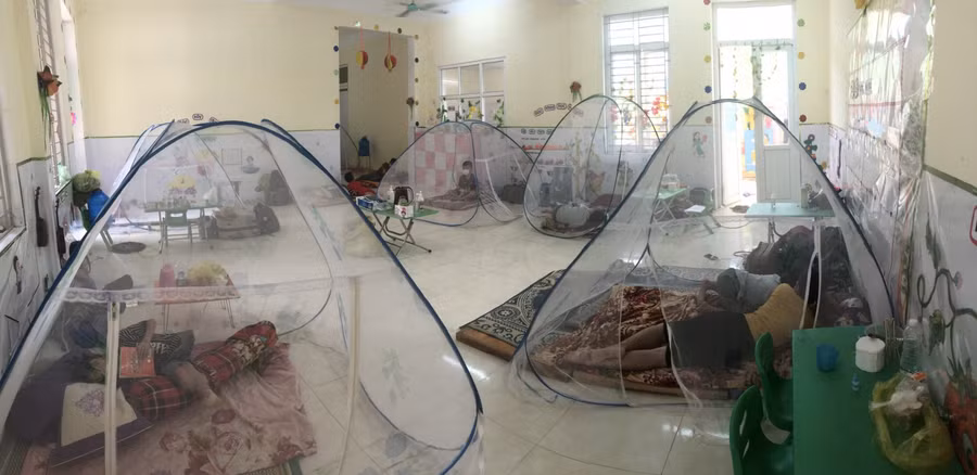 Có 52 học sinh là F1 của Trường Tiểu học Tri Lễ 1, huyện Quế Phong, Nghệ An phải cách ly tập trung