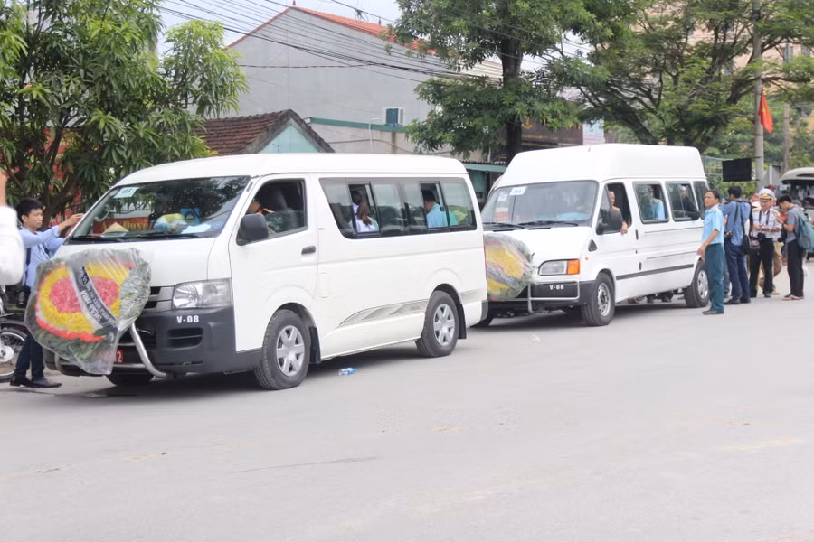 Đưa thi hài 2 liệt sỹ, phi công từ Nghệ An về hỏa táng tại Đài hóa thân Hoàn Vũ (Văn Điển, Hà Nội) và an táng tại quê nhà