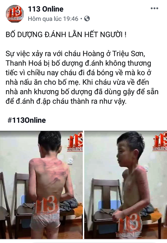 Công an đang xác minh thông tin đăng tải trên mạng xã hội facebook.