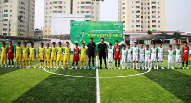 Giải bóng đá Cúp Milo toàn quốc 2019.