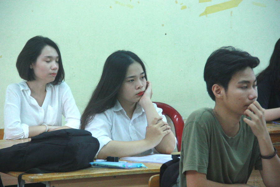 Thí sinh dự thi tốt nghiệp THPT.