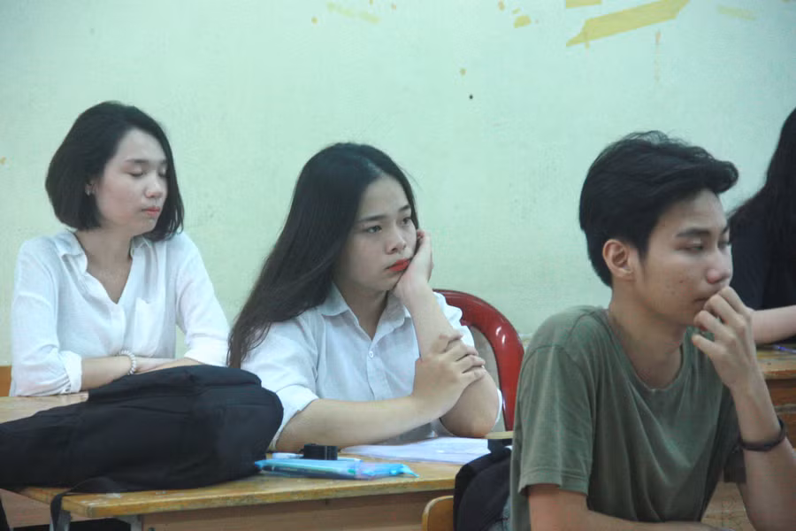 Thí sinh dự thi tốt nghiệp THPT.