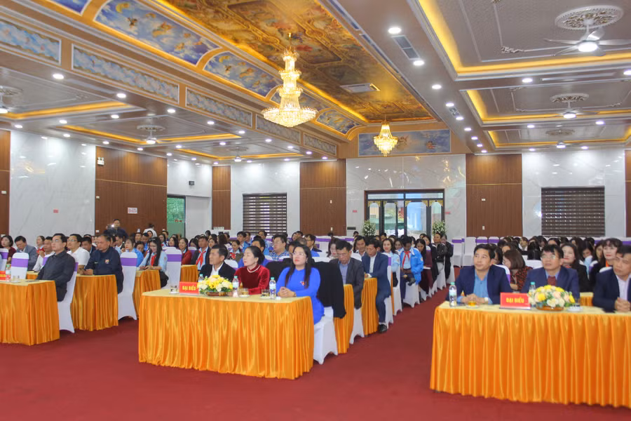 Nghệ An tổ chức Lễ tổng kết Hội thi giáo viên làm tổng phụ trách Đội Thiếu niên tiền phong Hồ Chí Minh giỏi cấp tỉnh năm học 2023 – 2024. Ảnh: Hồ Lài