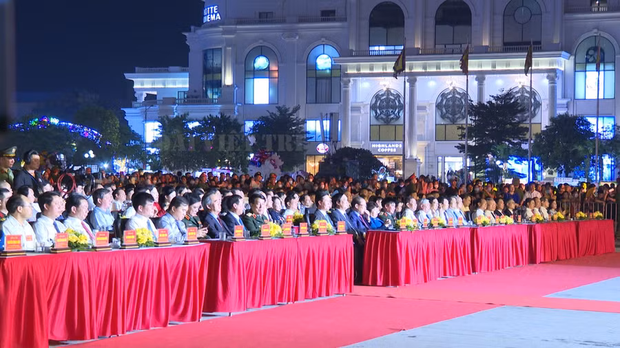 Quang cảnh buổi lễ.