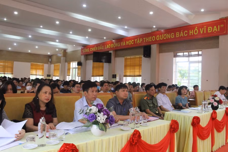 Quang cảnh buổi tập huấn