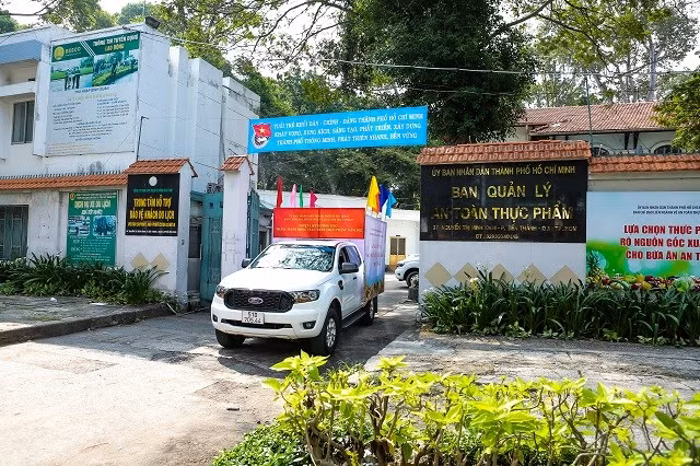 Trụ sở Ban Quản lý An toàn thực phẩm TPHCM hiện nay. (Ảnh: Trung tâm Báo chí TPHCM)