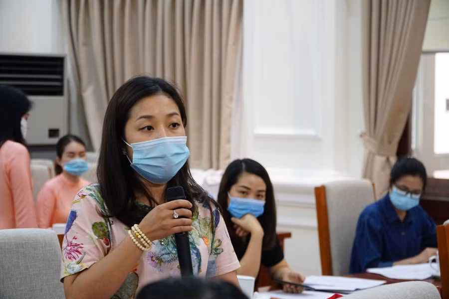 Nhiều vấn đề liên quan đến Giải được các phóng viên quan tâm, đặt câu hỏi với Ban tổ chức