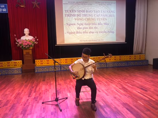 Tuyển sinh đào tạo tài năng tại trường Cao đẳng Văn hóa Nghệ thuật Việt Bắc