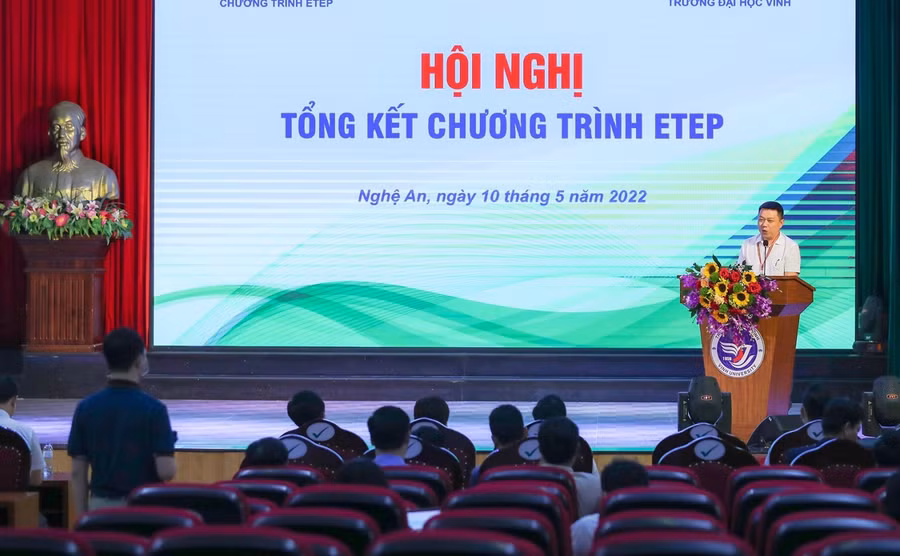 Trường ĐH Vinh tổ chức hội nghị tổng kết Chương trình ETEP sau 5 năm thực hiện.